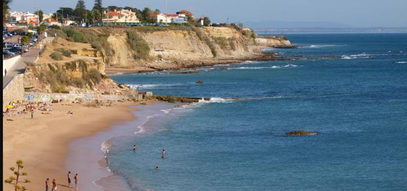 Praia de Sao Pedro do Estoril, Estoril, Portugal